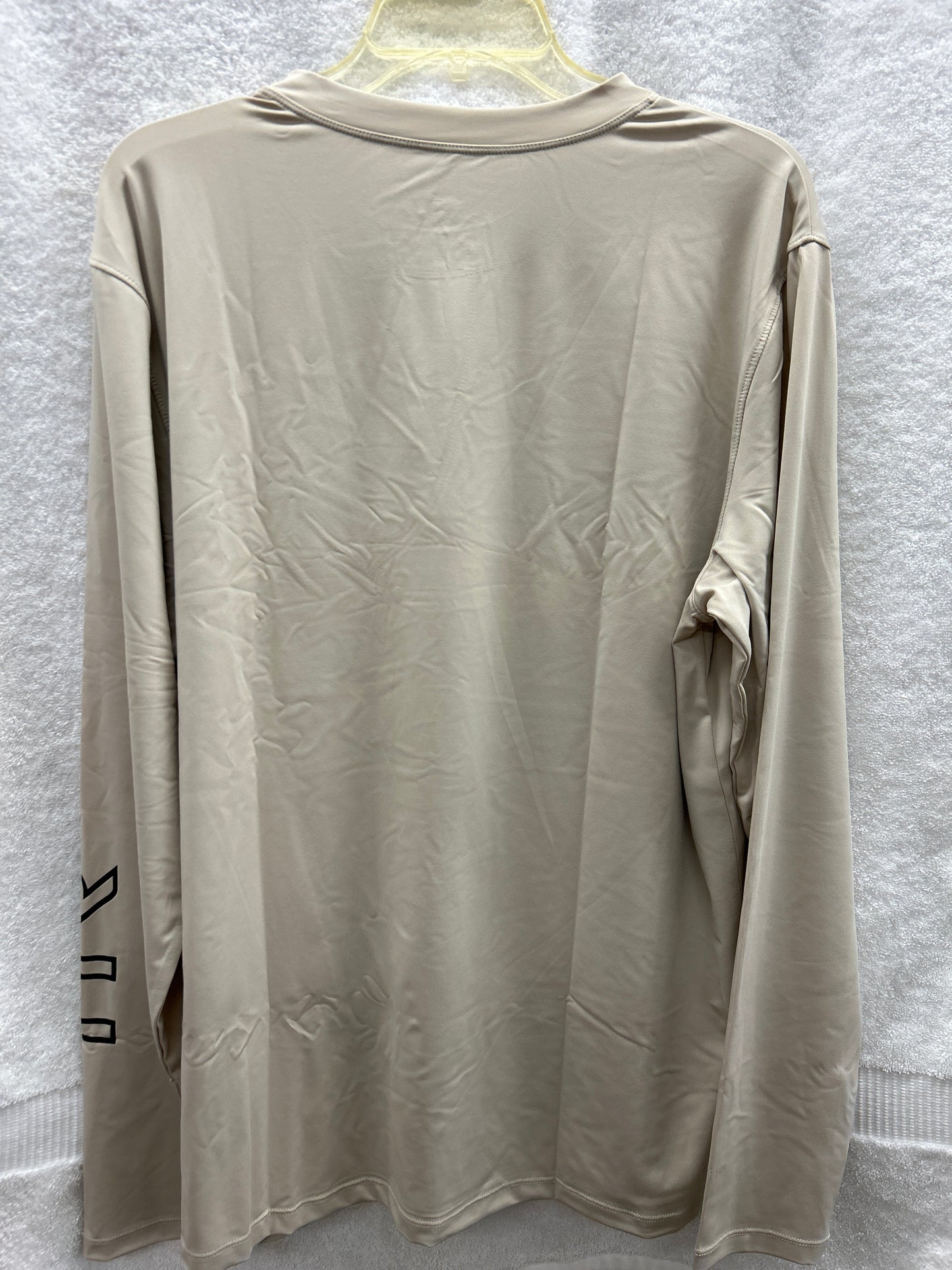 TYR Men Long Sun Shirt Cobblestone Size XL