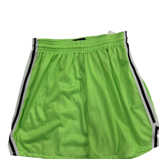 Fit 2 Win Adult Small Green Ribbon Shorts