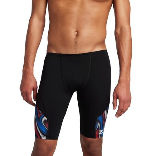 Speedo Endurance+ Team Royal Blue/Red/White Jammer Size 30
