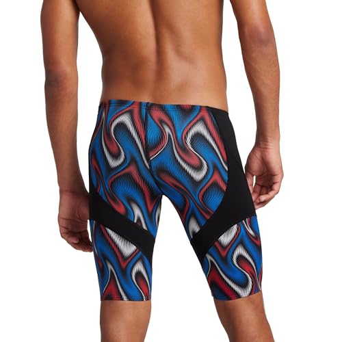 Speedo Endurance+ Team Royal Blue/Red/White Jammer Size 30