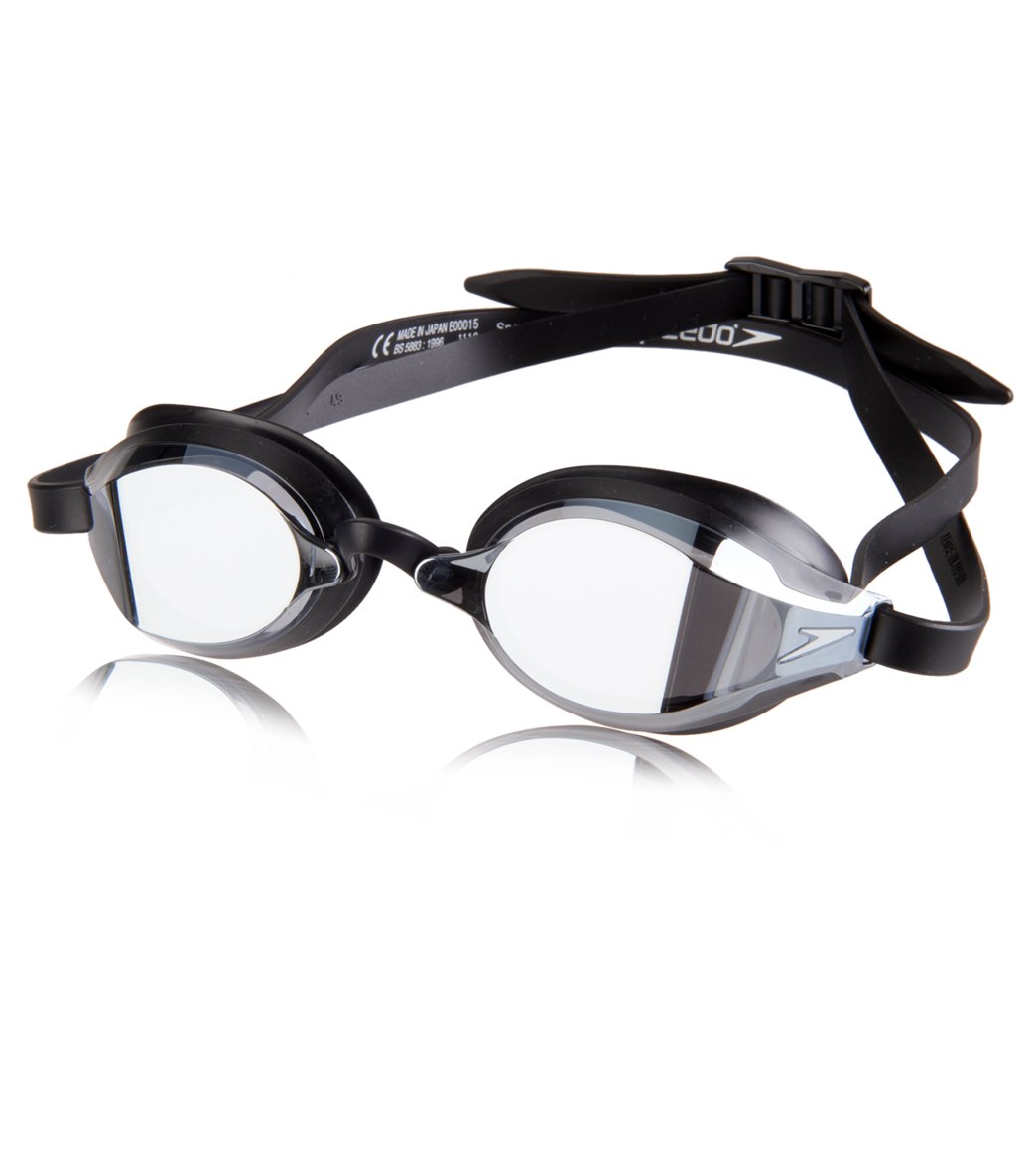 Speedo Black/Silver Speed Socket 2.0 Mirrored Goggle