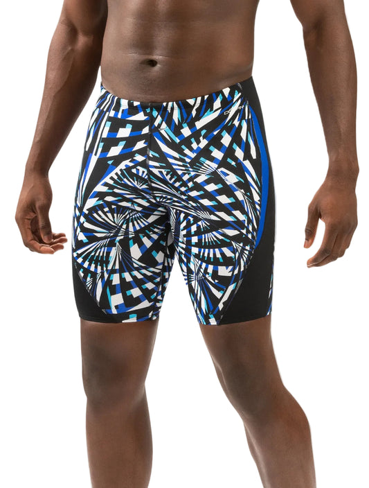 Dolfin Reliance Atomic Blue Color Block Jammer Size 34