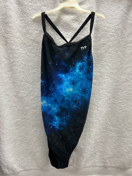 TYR Women’s Diamond Fit StarBne Blue Size 36