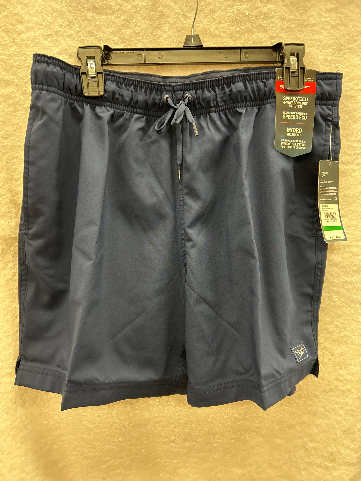 Speedo Eco Hydro Square Leg Peacoat Size Large