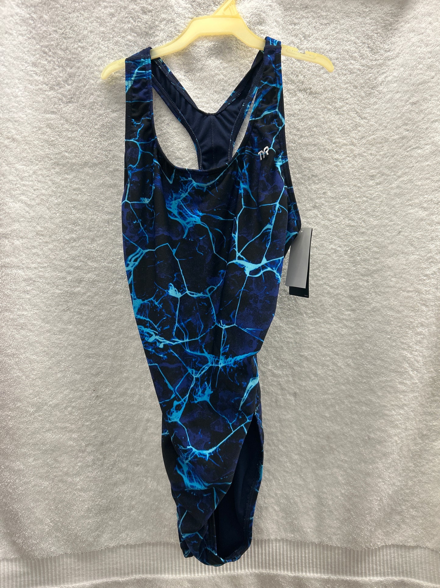 TYR Durafast Women’s Maxfit Synapse Blue Size 40