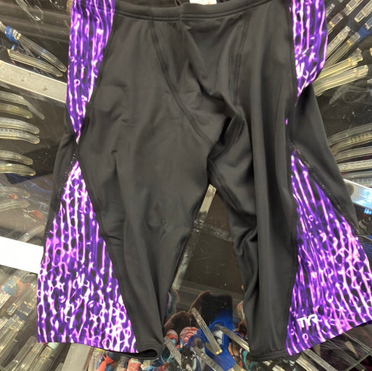 TYR Black Purple 32 Atolla Blade Practice Jammer