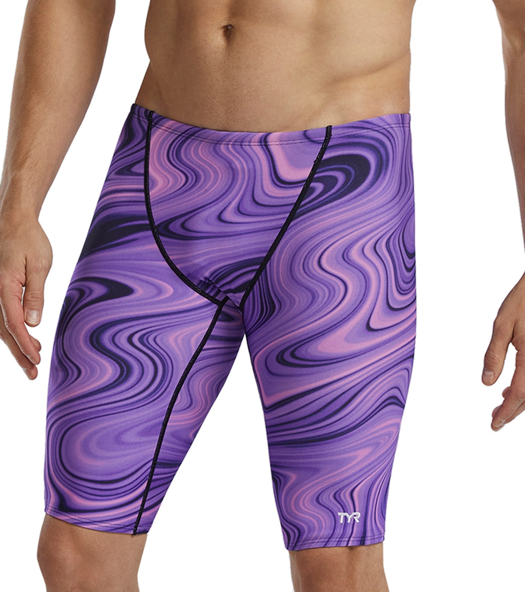 TYR Purple Vitality Durafast Elite Jammer Size 22