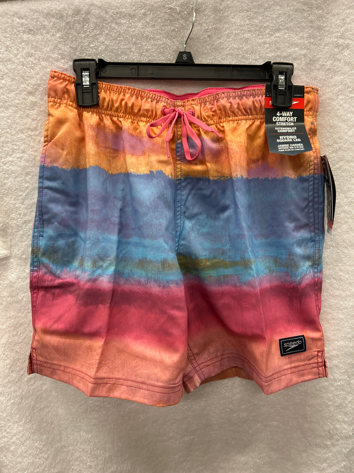 Speedo Summer Yellow Hydro Square Leg Yellow Size Small