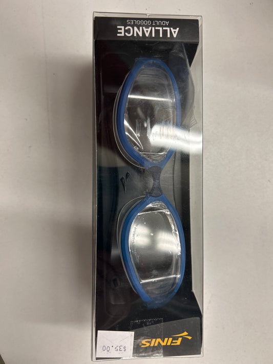 FINIS Blue/Clear Alliance Adult Goggles