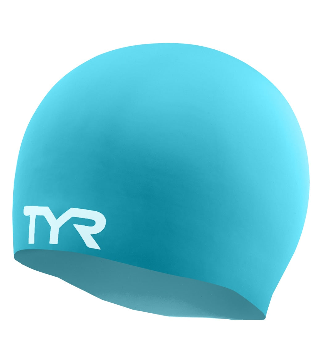 TYR Aqua Wrinkle-Free Silicone Swim Cap