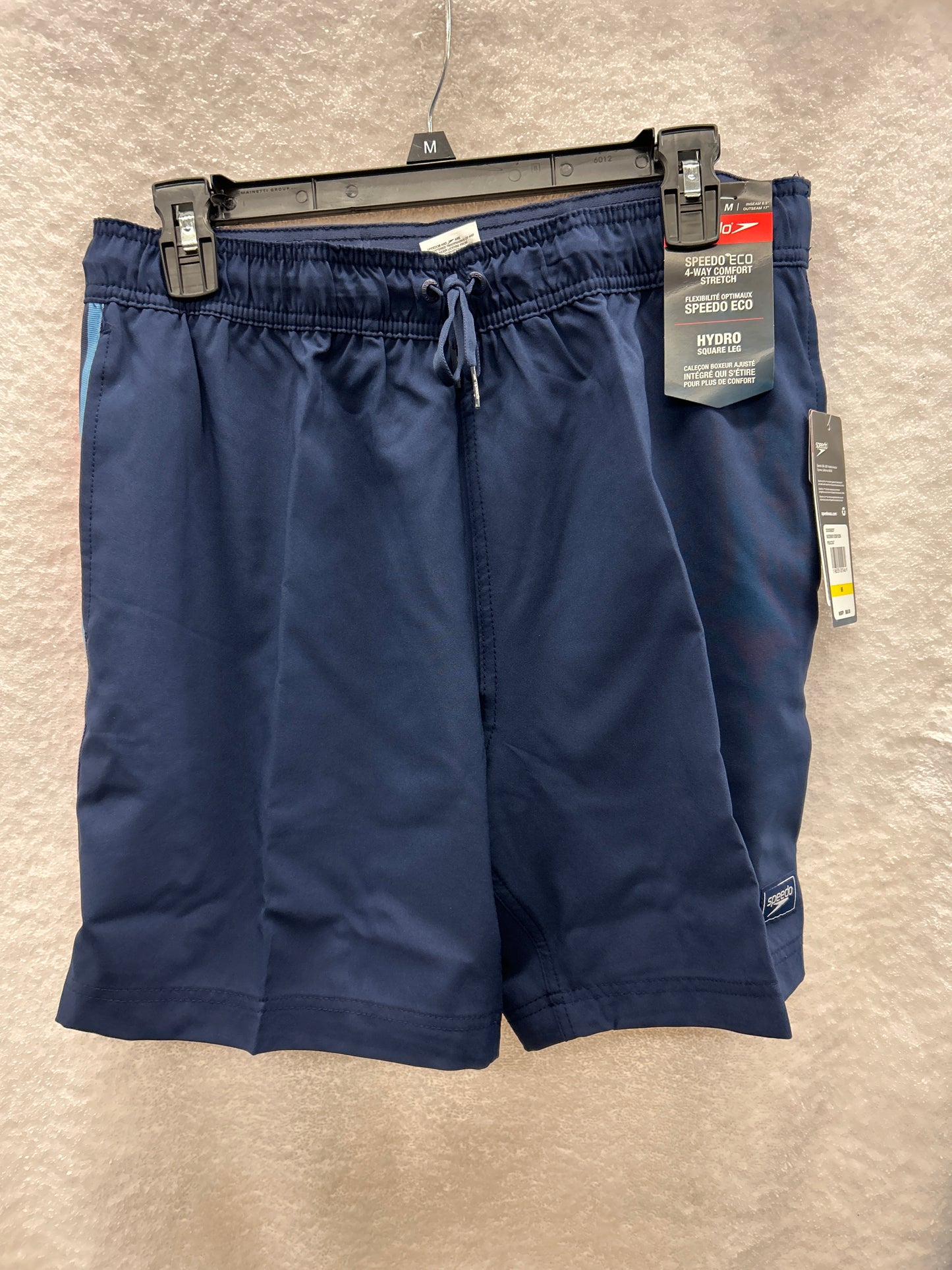 Speedo Hydro Square Leg Peacoat Stripe Size XL