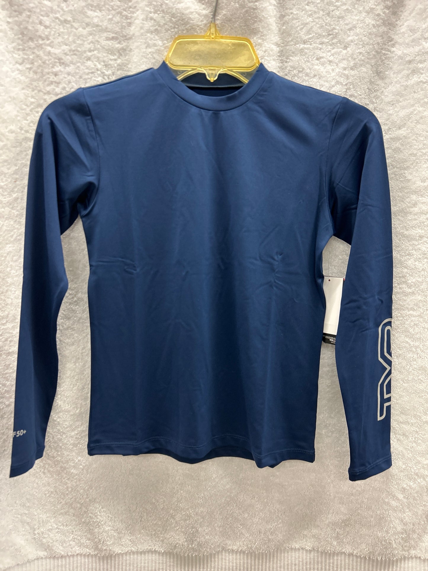TYR Kids Sun Defense LS Navy Size M