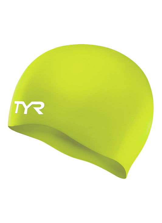 TYR Limelight Wrinkle-Free Silicone Swim Cap