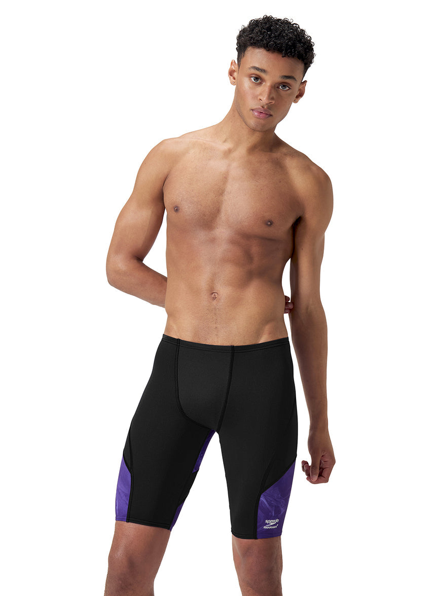 Speedo Black/Purple Lunar Storm Jammer Size 36