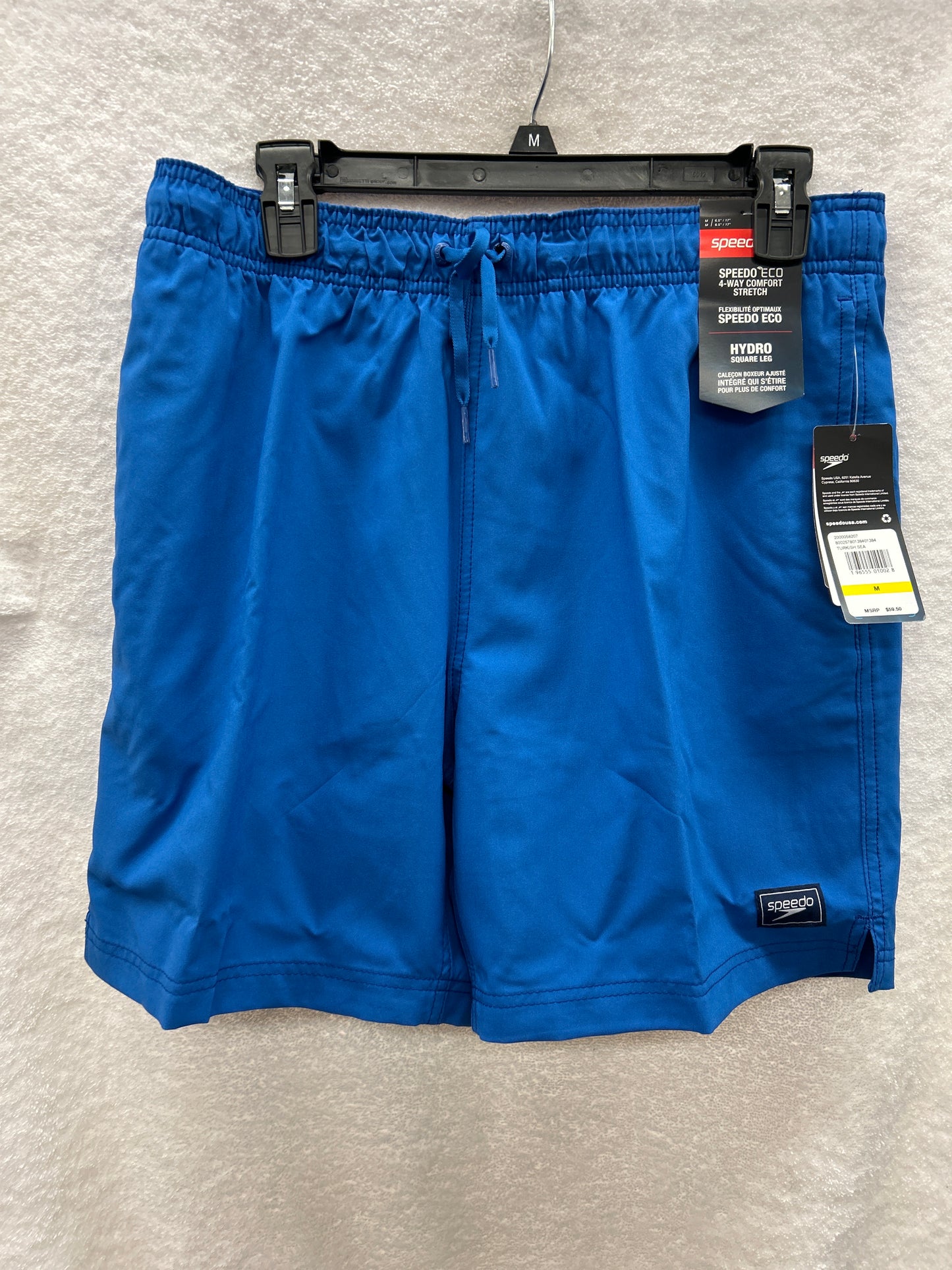 Speedo Hydro Square Leg Turkish Sea Size Large