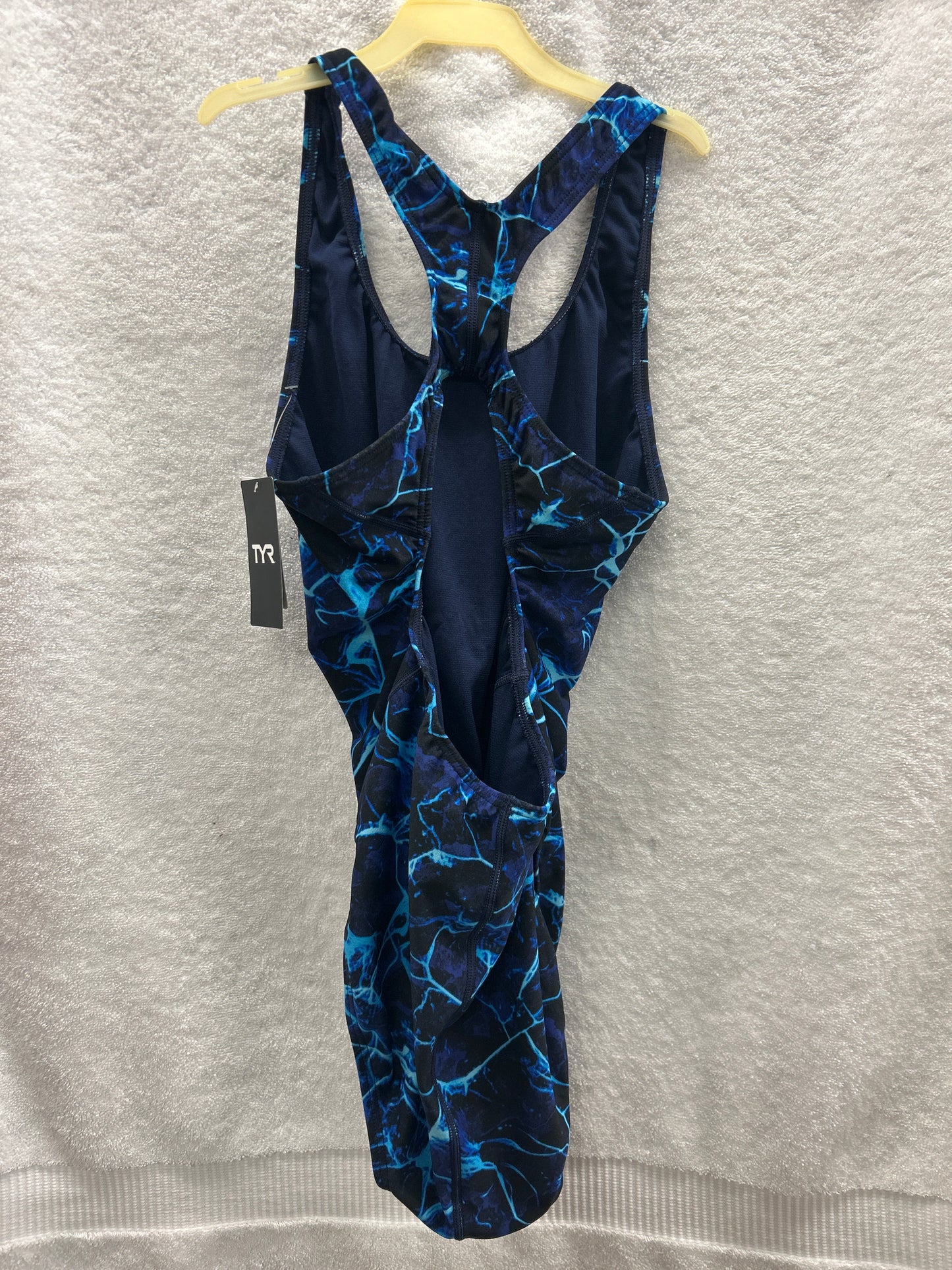 TYR Durafast Women’s Maxfit Synapse Blue Size 40