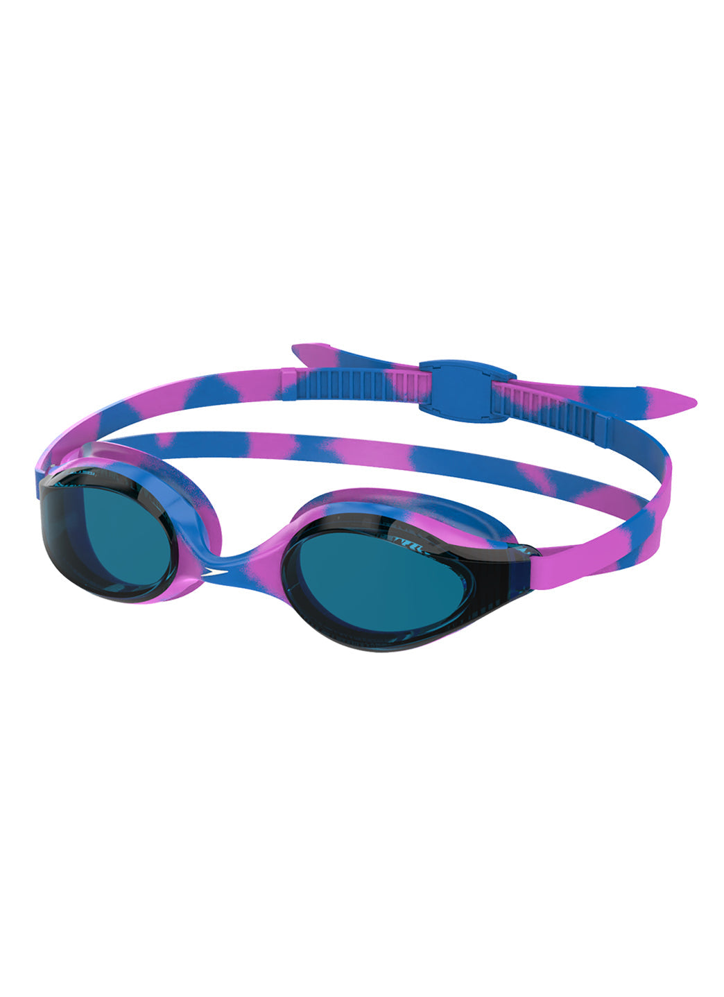 Speedo Neon Jelly/Lagoon Blue Youth Hyper Flyer Mirrored Goggle