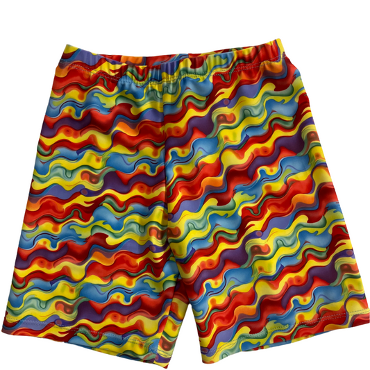 Fit 2 Win Adult XSmall Multi Color Ribbon Shorts