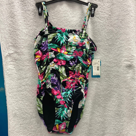 Penbrooke Shape Solver Black/Multi One Piece Shridded Mio Size 12