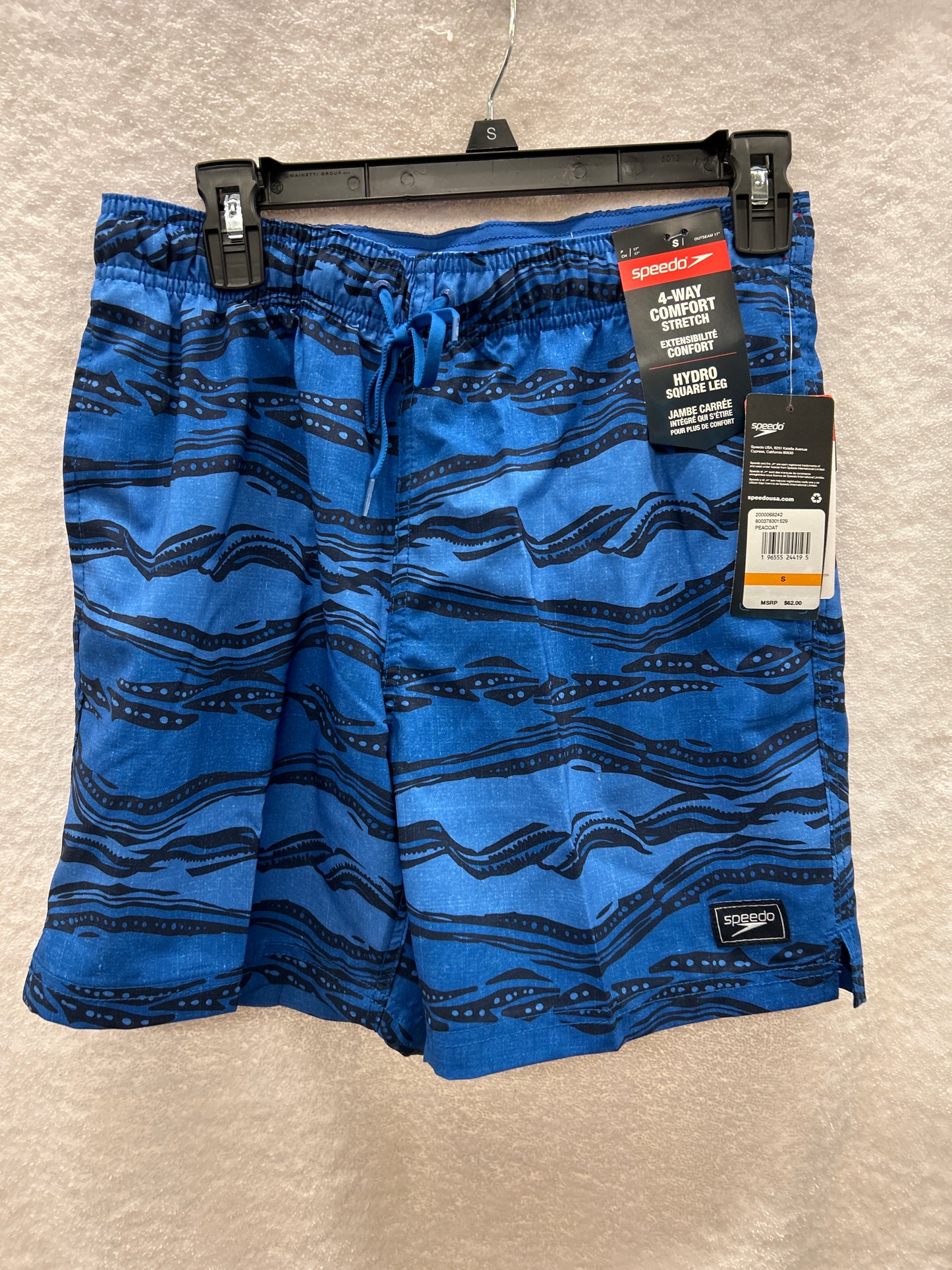 Speedo Hydro Square Leg Peacoat Size Small