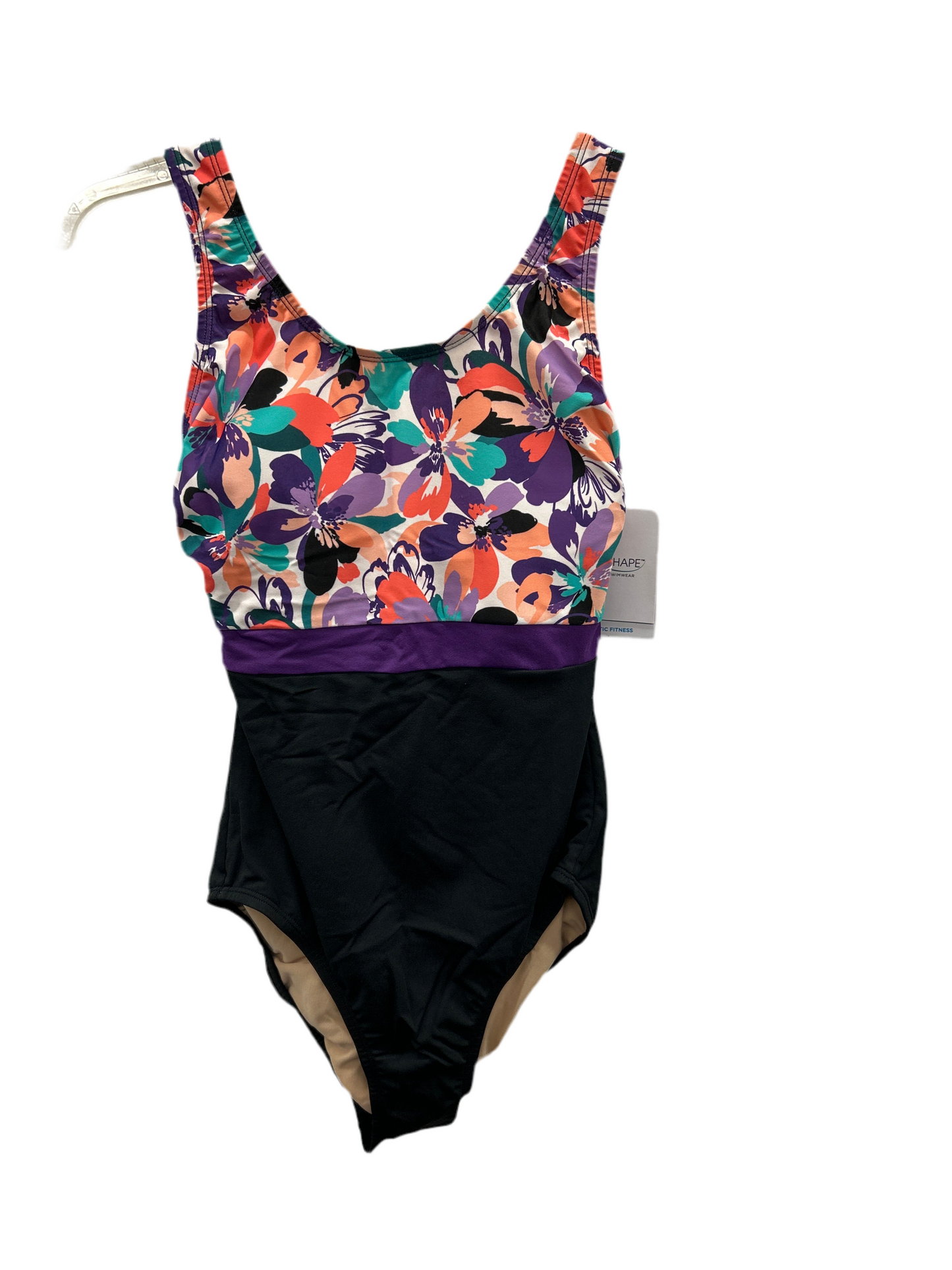 Dolfin Women’s Aquashape Printed Moderate One Piece Bonita Bloom Size 8