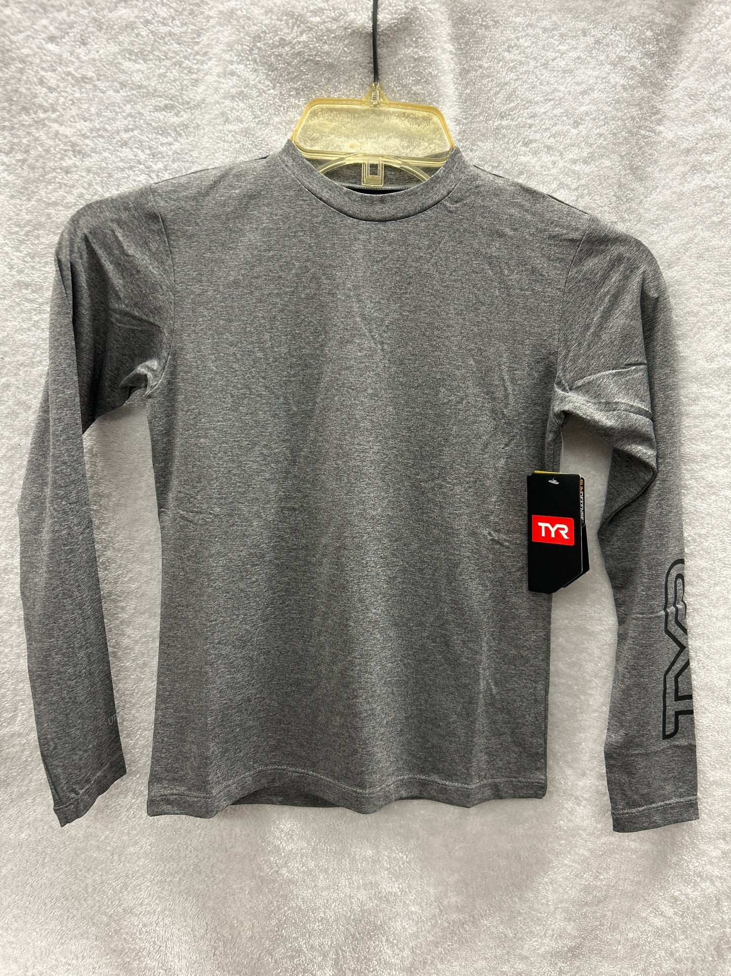 TYR Kids Sun Defense Iron Heather Size L