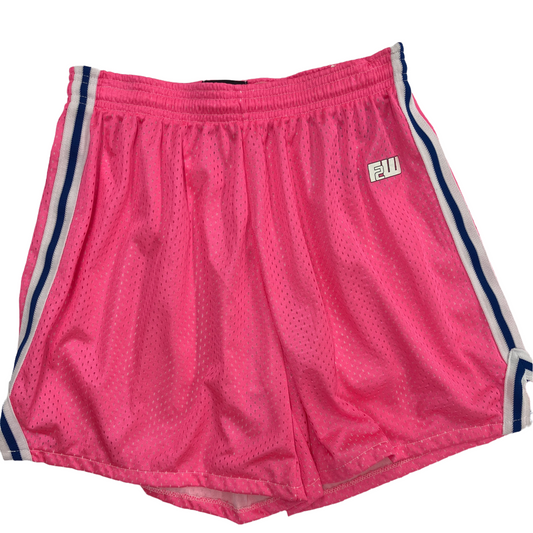 Fit 2 Win Adult Small Hot Pink Ribbon Shorts