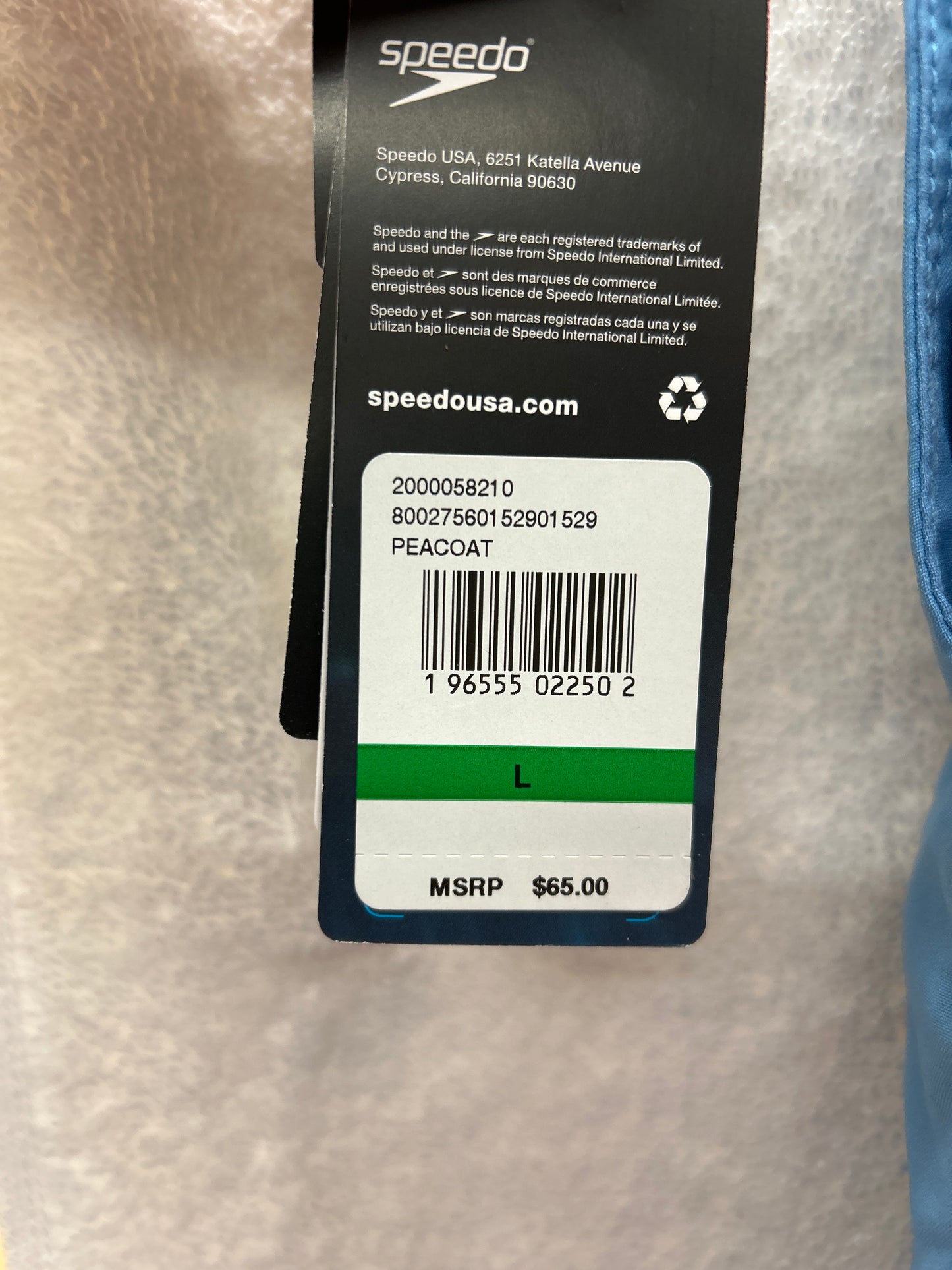 Speedo Eco Hydro Square Leg Peacoat Multi Size Large