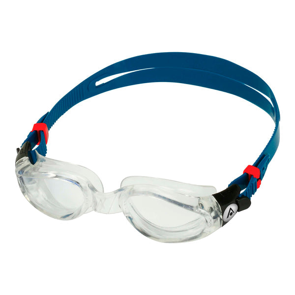 Aqua Sphere Adult Kaiman Petrol/Clear Lens Goggle