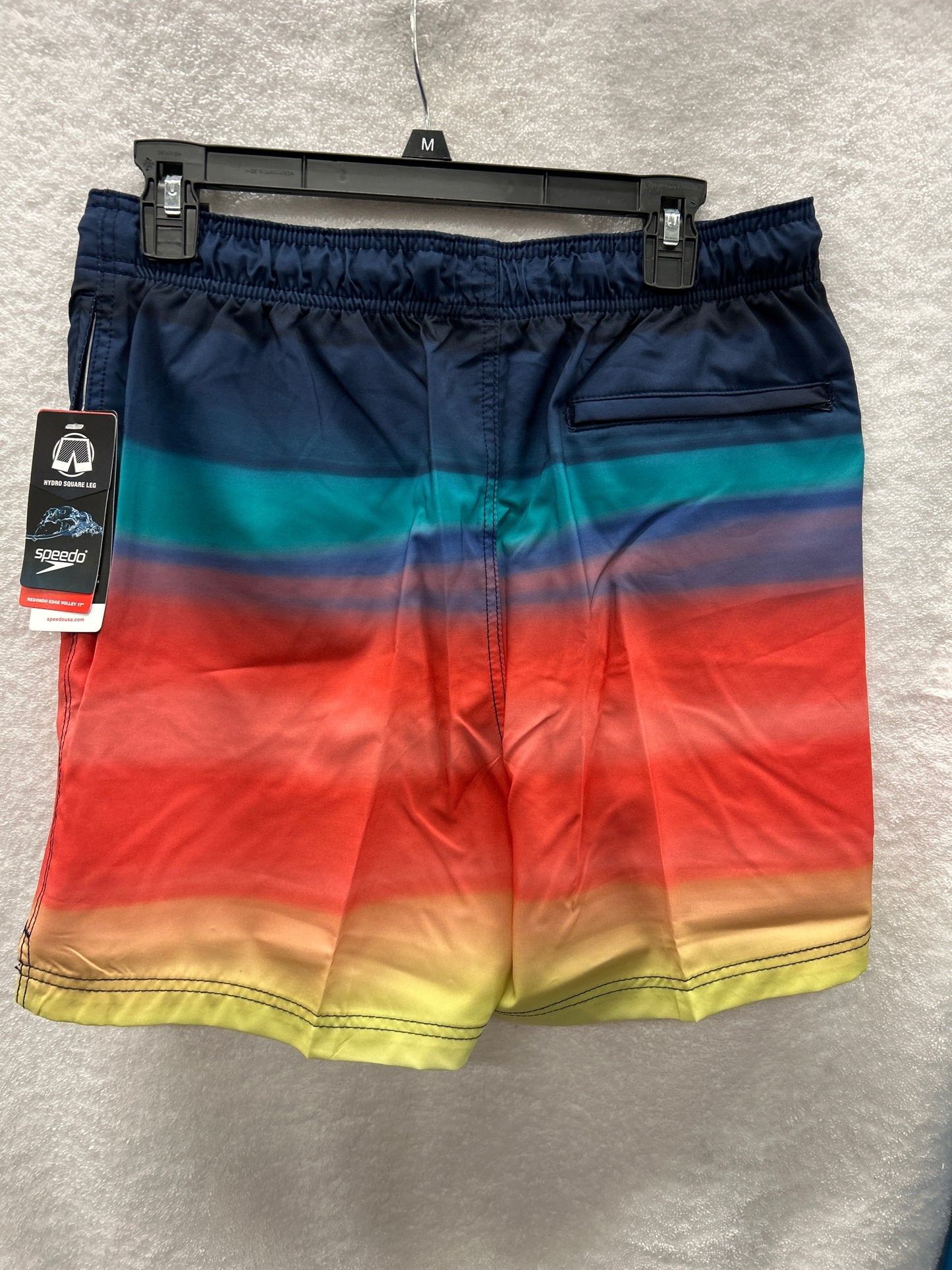 Speedo Hydro Square Leg Sun Kissed Coral Size Large
