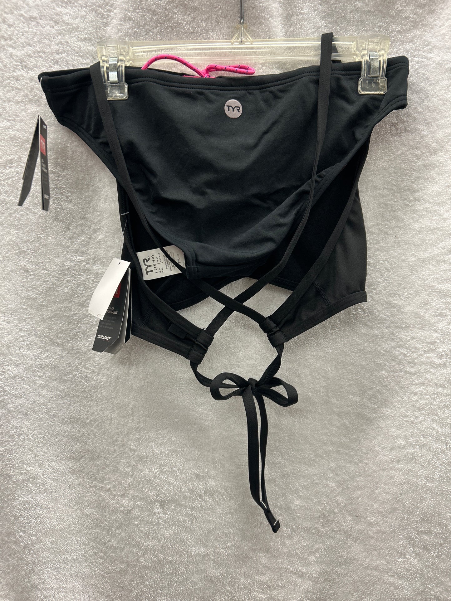 TYR Solid Bikini Set Black Size M