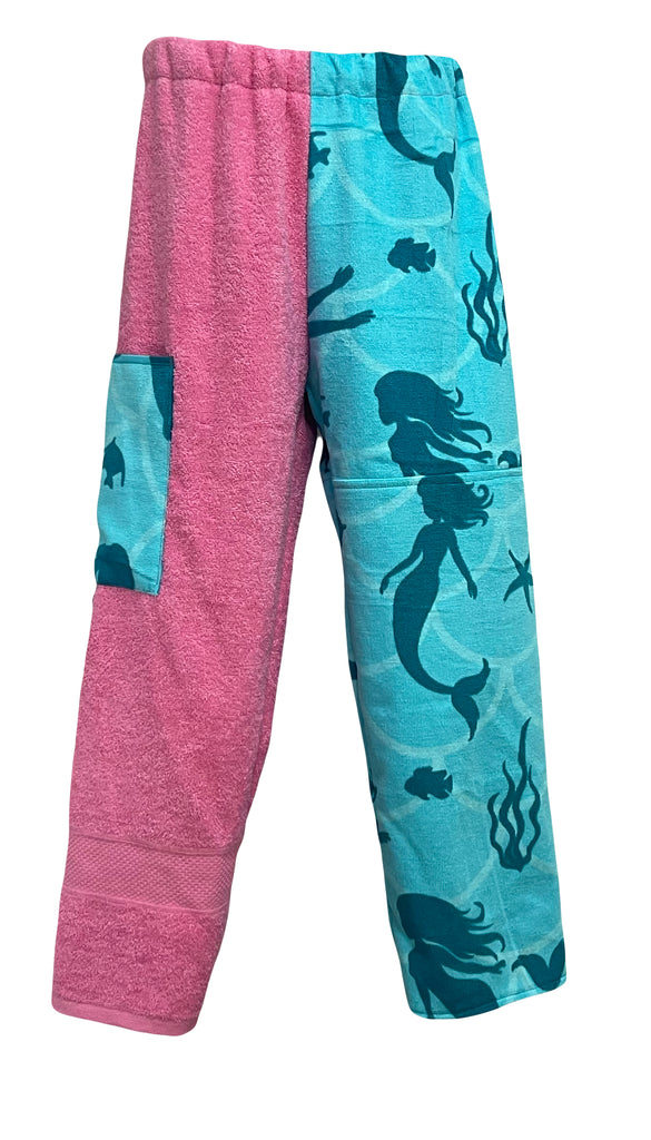 Pink Mermaid Towel Pants