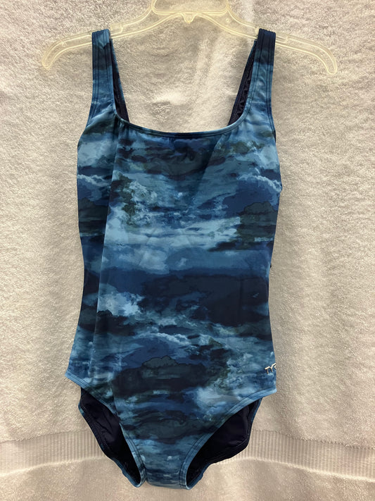 TYR Scoop Neck Control Marine One Piece Women’s Suit Size 12
