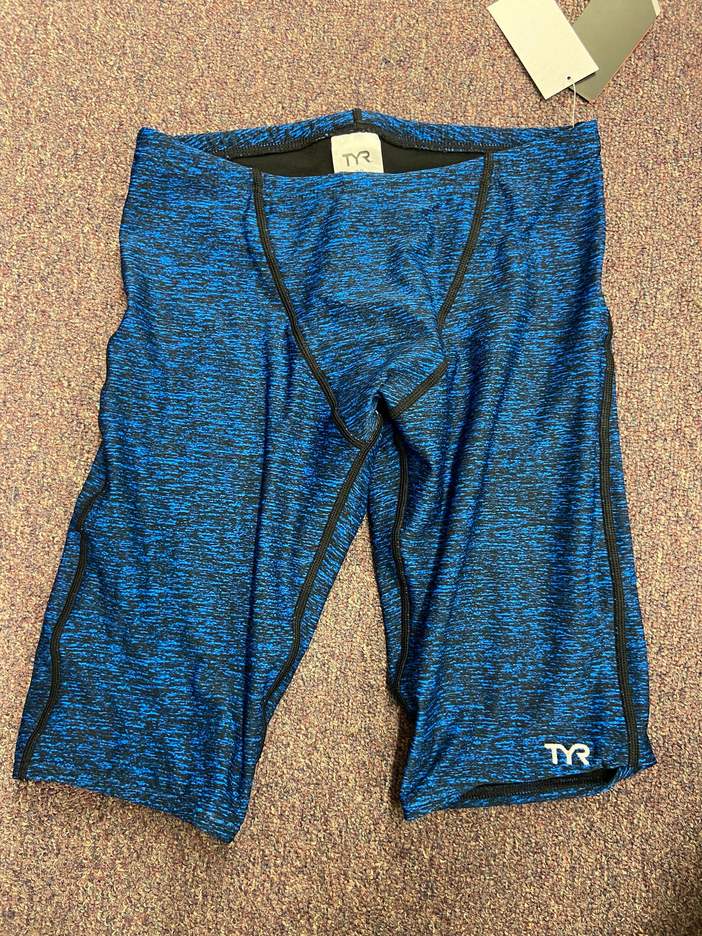 TYR Blue Lapped Jammer Size 30