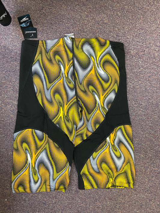 Speedo Endurance+ Team Gold Jammer Size 34