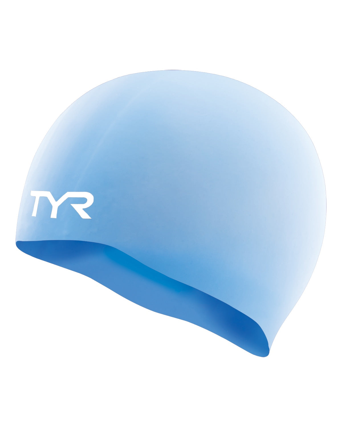 TYR Periwinkle Wrinkle Free Silicone Swim Cap