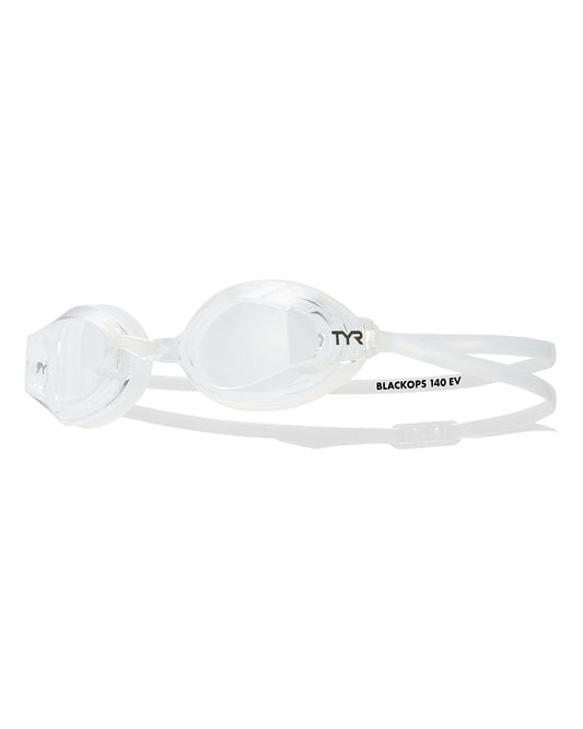 TYR Clear Blackops 140 EV Racing Junior Fit Goggle