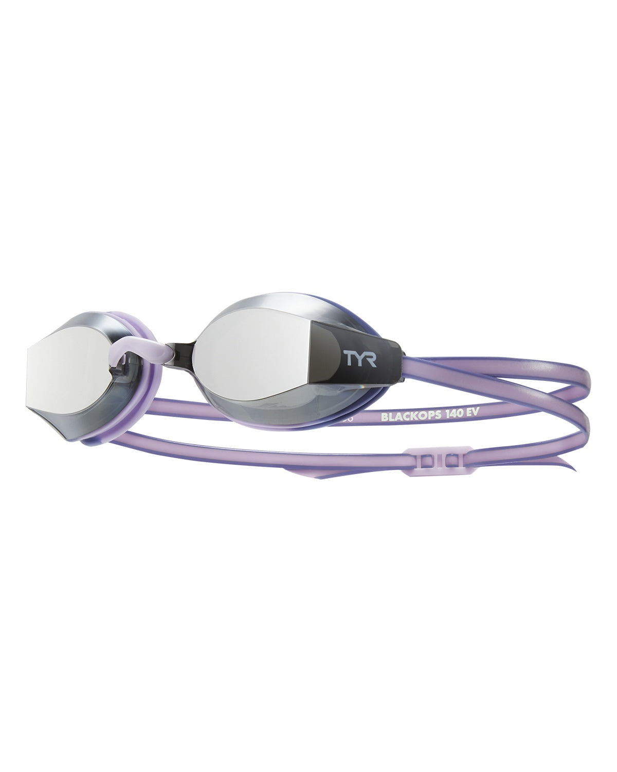 TYR Silver/Purple Youth Blackops 140 EV Racing Mirrored Fit Goggle
