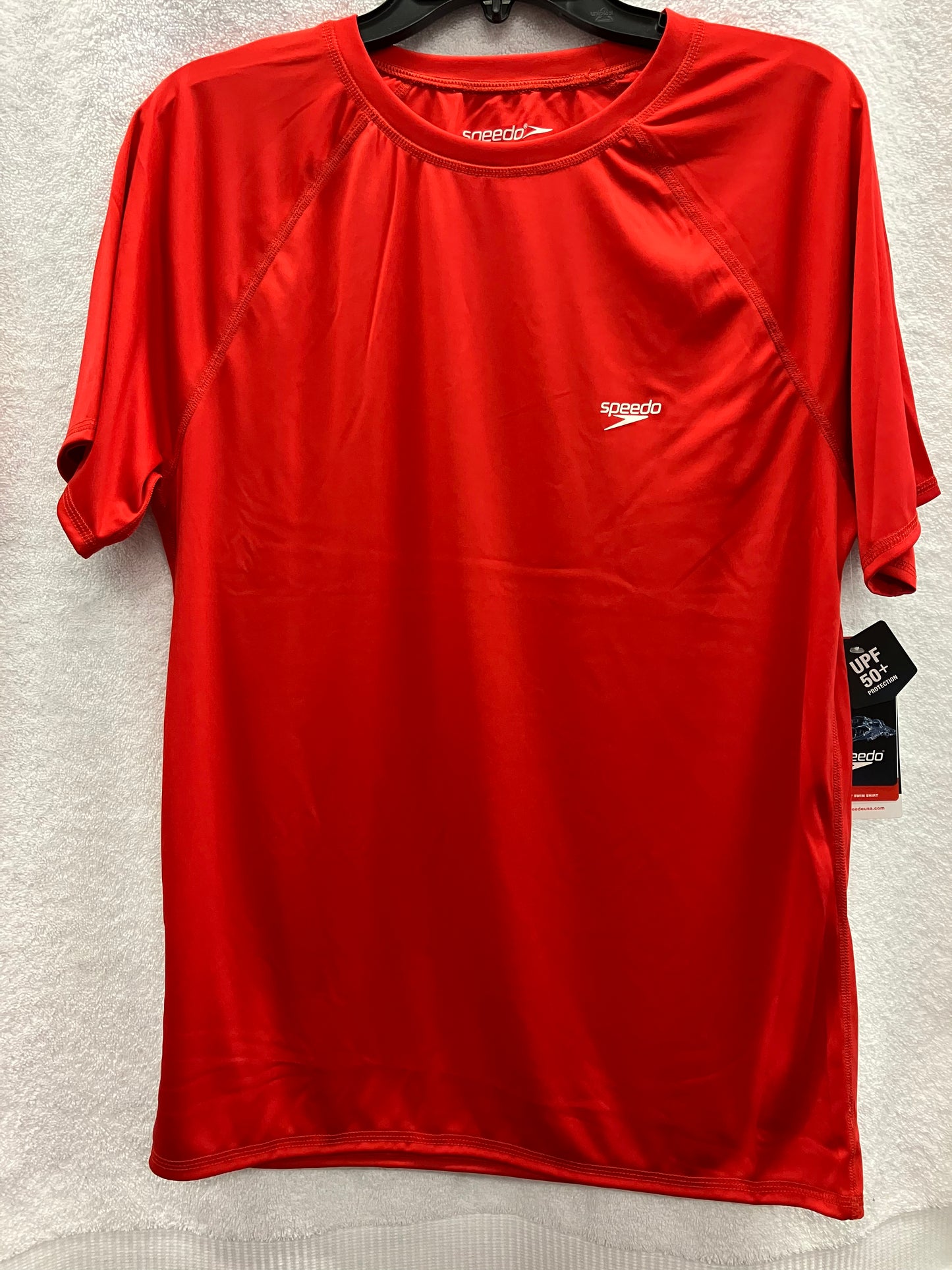 Speedo Red Easy Swim Shirt Size XLarge