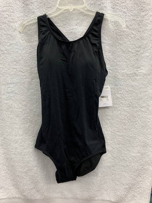 Dolfin Black H Back One Piece Suit Size 12