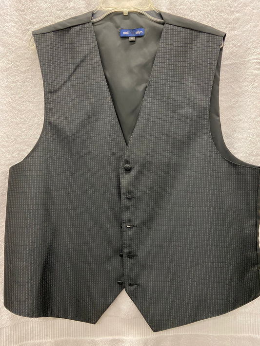 XL Gray Patterned Vest
