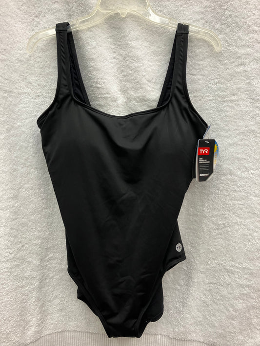 TYR Black Scoop Neck Control Lift Suit Size 22