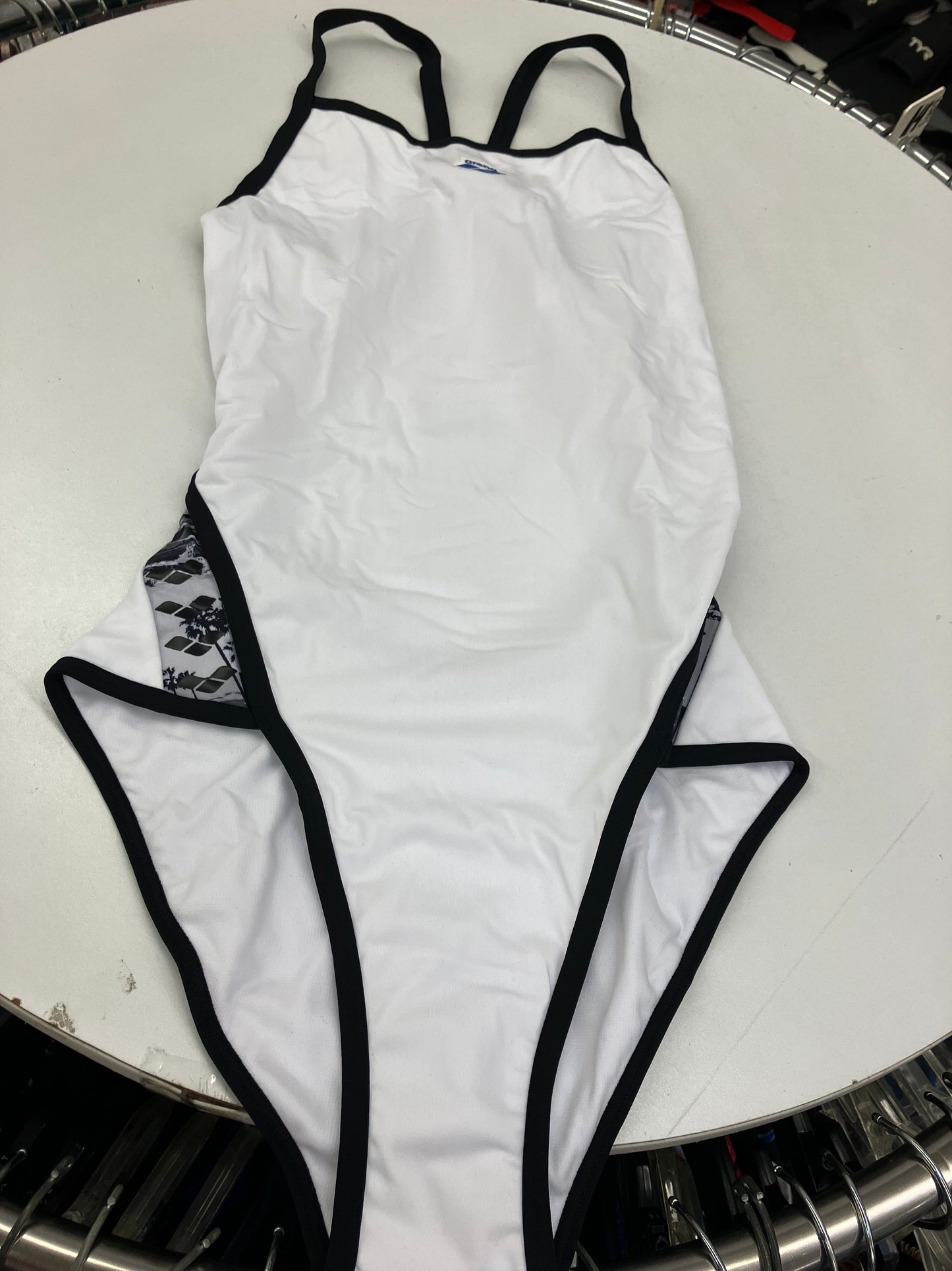 Arena White One Piece Suit Size 36