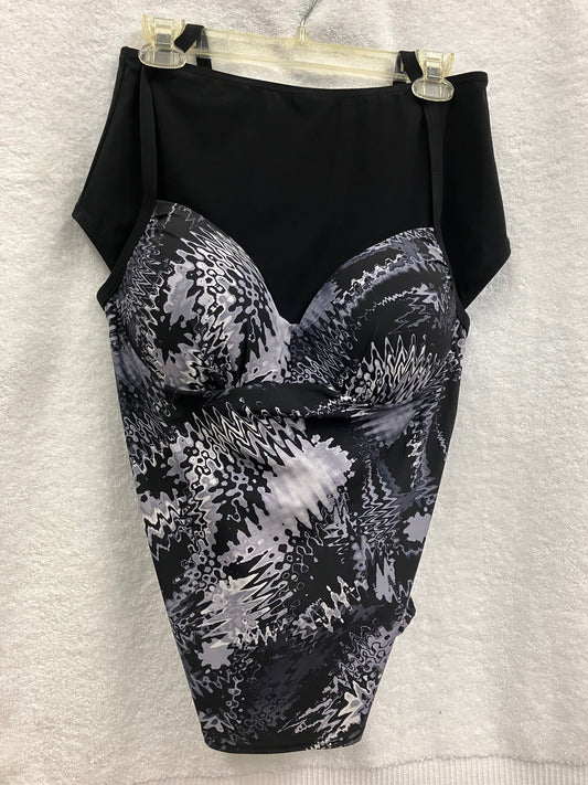 Arena Black Multi Zora Tankini Size 16