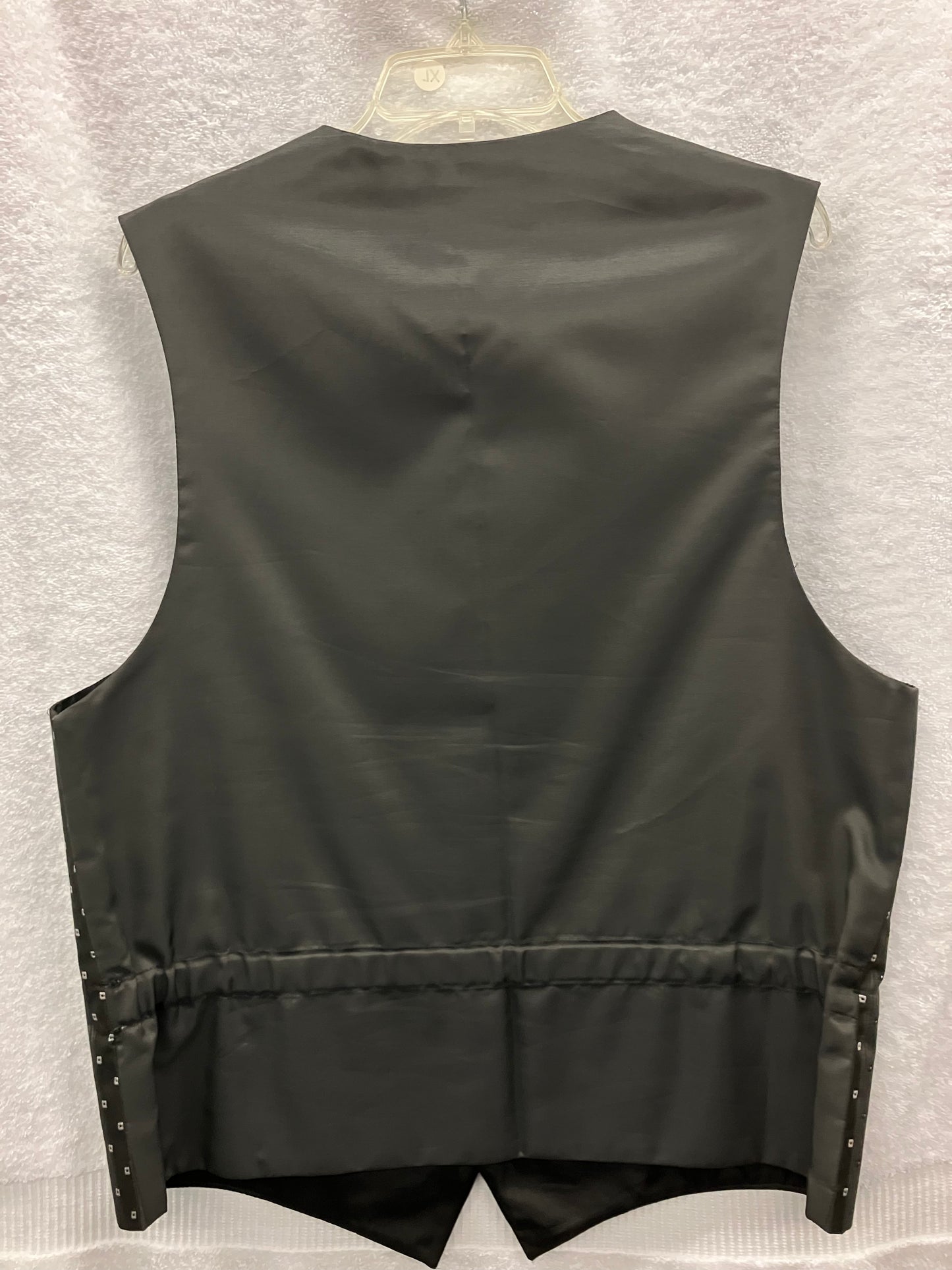 XLarge Black Patterned Vest