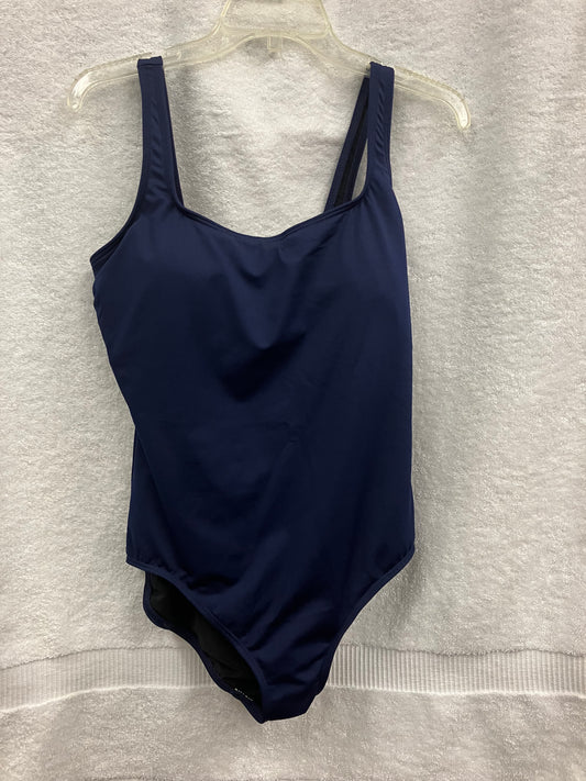 TYR Navy Scoop Neck Control Lift Suit Size 16