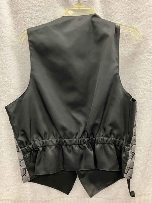 Medium Grey Patterned Vest