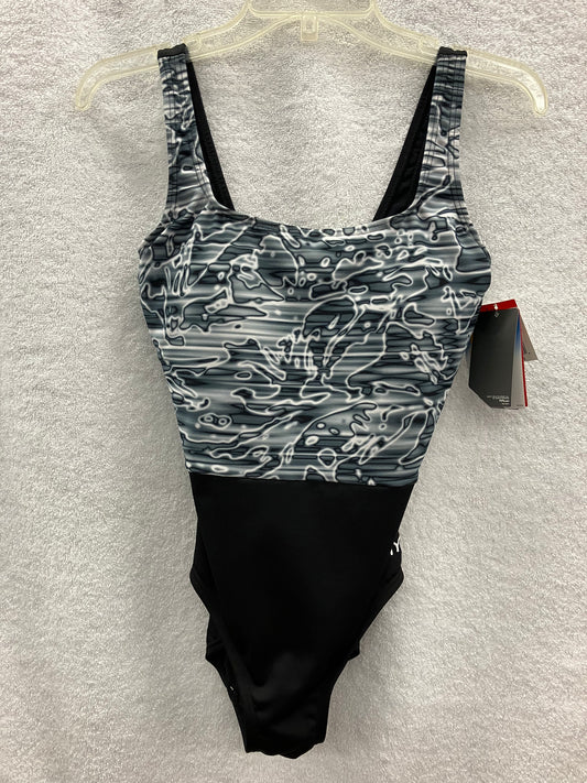 TYR Black Lucid Scoop Neck Control Lift Size 8