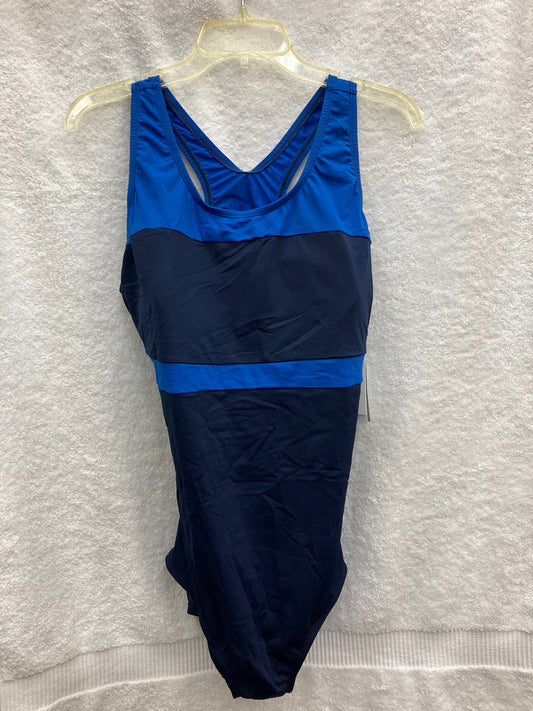 Dolfin Navy/Royal H Back One Piece Suit Size 20