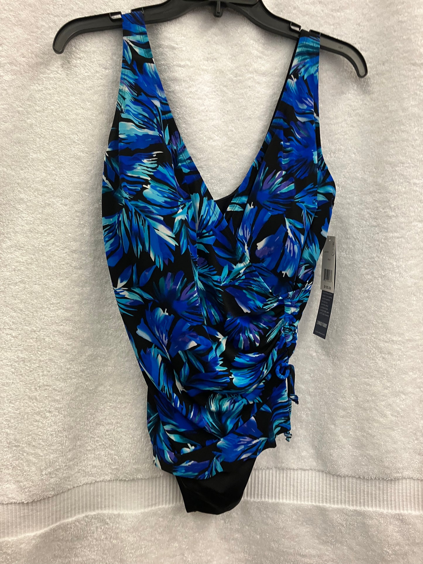 Longitude Blue One Piece Suit Size 14